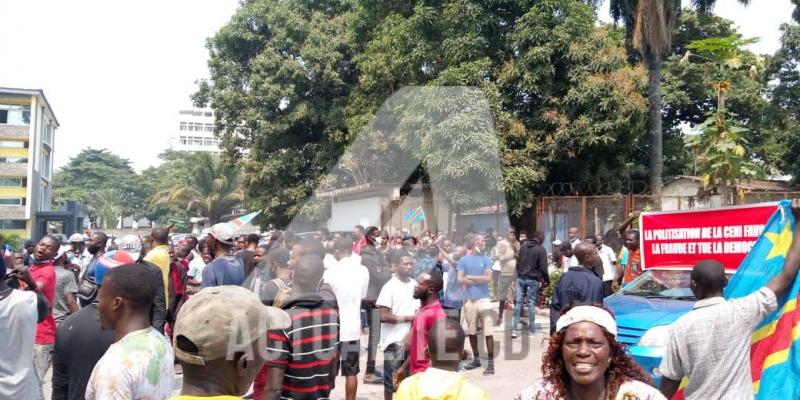 Les militants de Lamuka 
