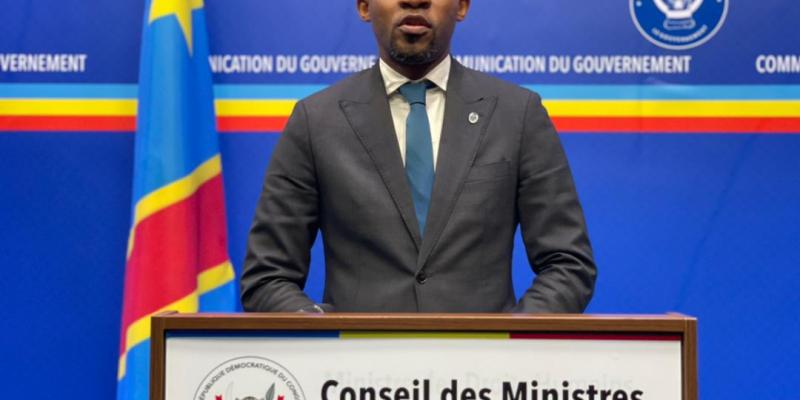 Patrick Muyaya, ministre de la communication et des médias 