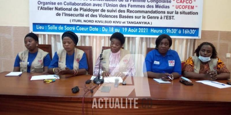 RDC : des organisations féminines mobilisent différentes parties prenantes pour la résolution pacifique des conflits à l’Est
