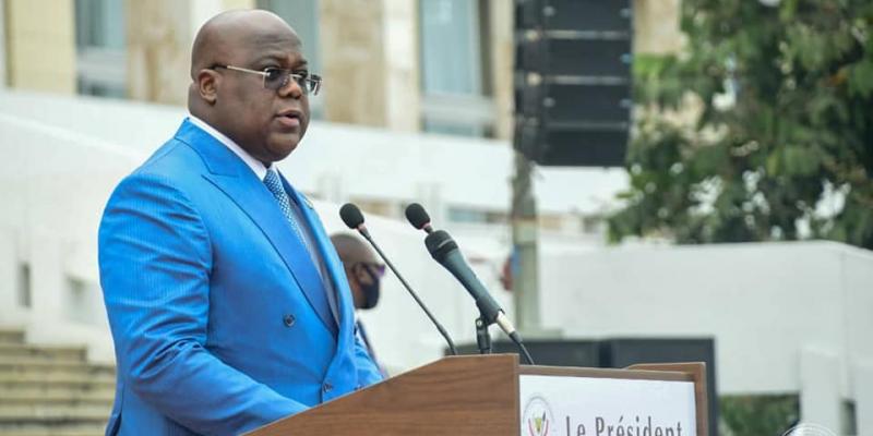 Félix Tshisekedi au lancement de la campagne sur le civisme fiscal et la gestion des deniers publics