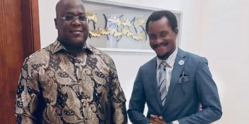 Félix Tshisekedi et Miguel Katemb