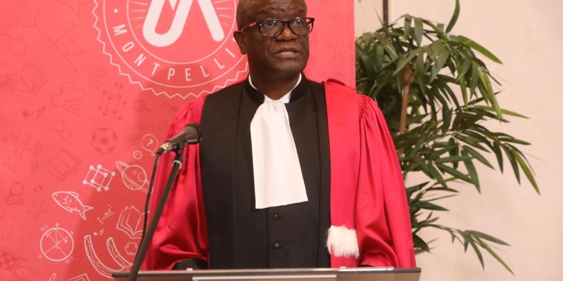 Denis Mukwege à Montpellier 