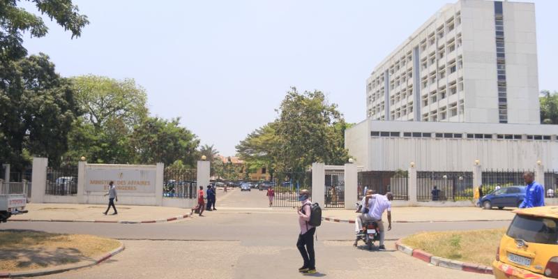 Bâtiment du ministère des affaires étrangères à Kinshasa 