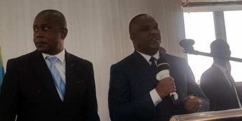 Corneille Nangaa et Denis Kadima. Photo droits tiers