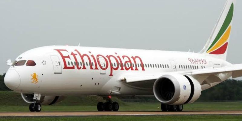 Un aéronef de la compagnie Ethiopian Airlines 