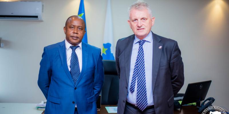 RDC: Denis Kadima et Jean-Marc Châtaigner. Photo droits tiers 