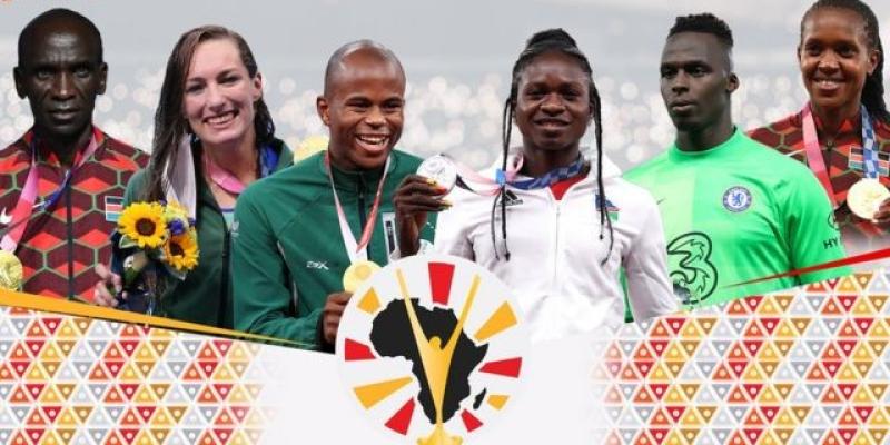 Les 6 finalistes du prix de la personnalité sportive africaine