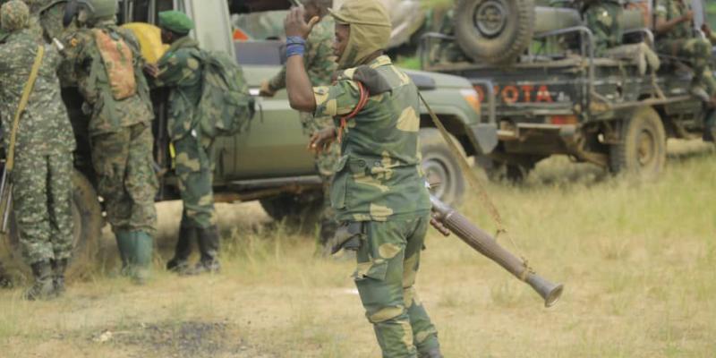 FARDC et UPDF à Beni