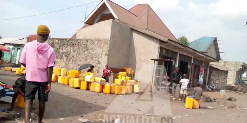Pénurie d'eau depuis deux jours dans plusieurs quartiers de Goma