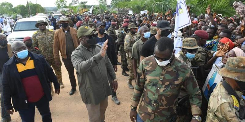Visite de Félix Tshisekedi à Katende