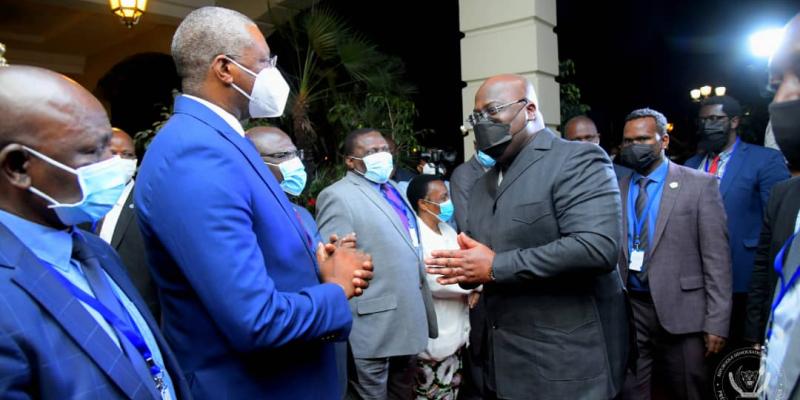 Félix Tshisekedi à Addis-Abeba 