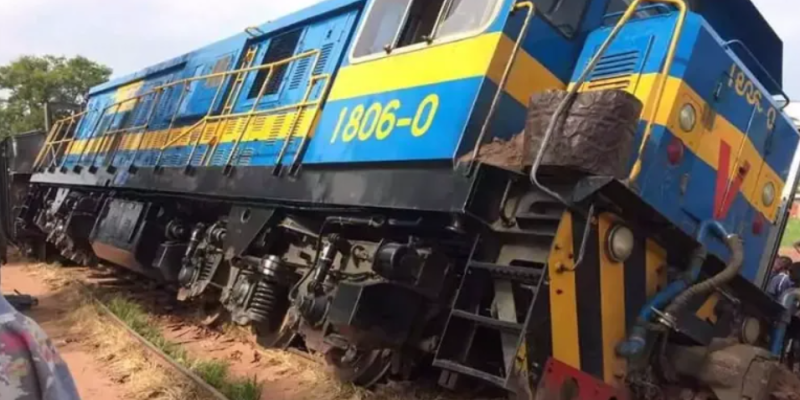 Déraillement de train au Lualaba