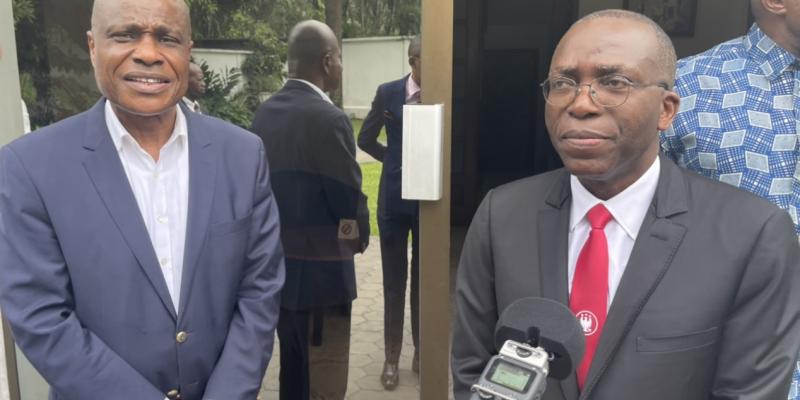 Martin Fayulu et Augustin Matata