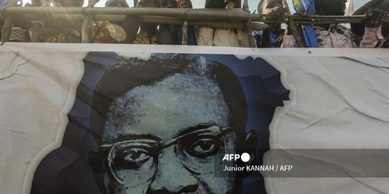 Hommage à Lumumba à Tshumbe, Junior KANNAH / AFP