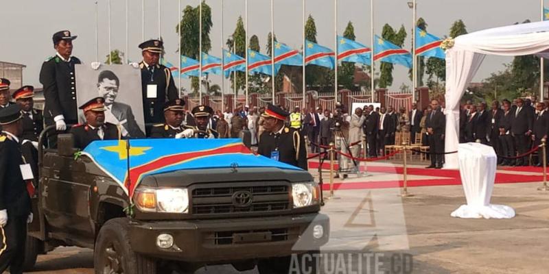Dépouille de Lumumba à Kinshasa