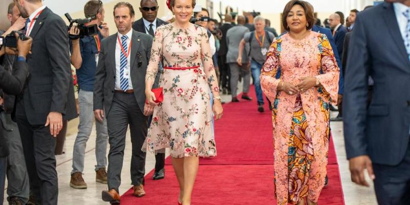 Reine Mathilde et Denise Nyakeru