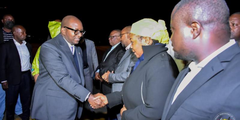 Le Premier ministre Sama Lukonde Kyenge 