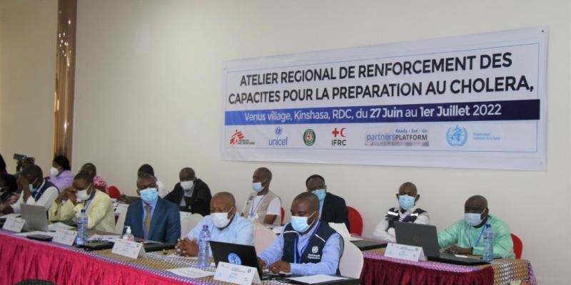 atelier régional de renforcements des capacités sur le Choléra