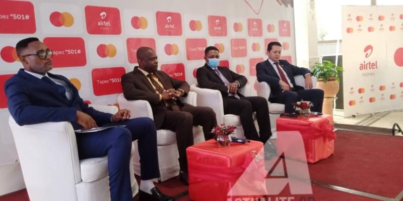 Conférence de presse sur le lancement de Airtel Money Mastercard