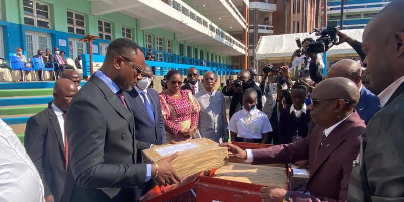 Tony Mwaba au lancement de la 1ère édition du TENASOSP 