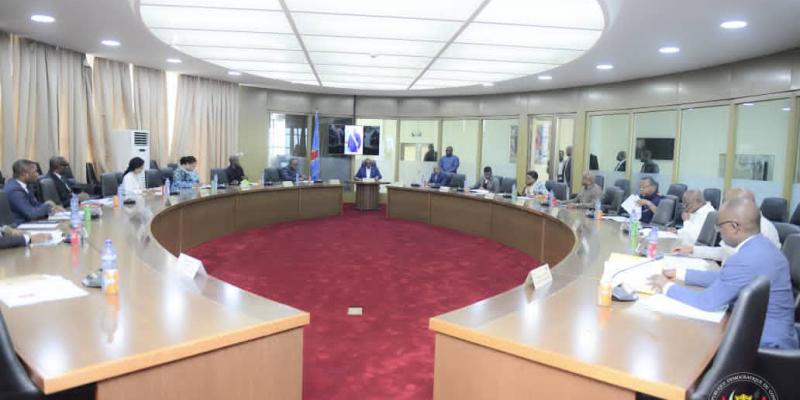Réunion du comité de pilotage des 9èmes jeux de la Francophonie autour de Sama Lukonde