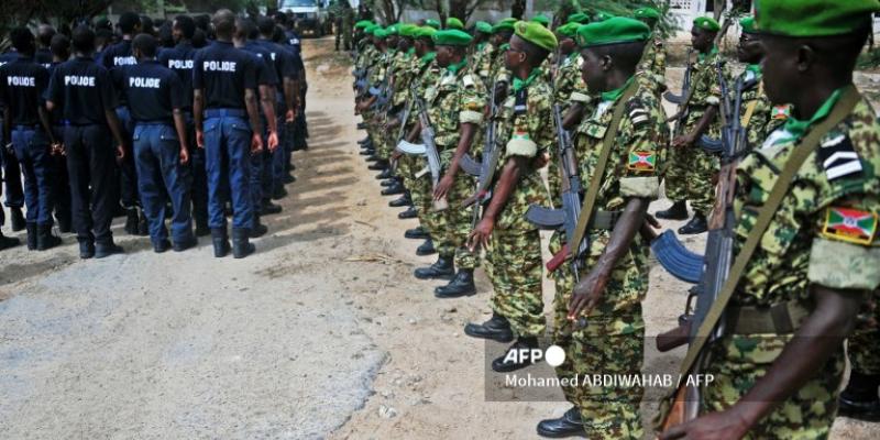 Des soldats burundais/AFP