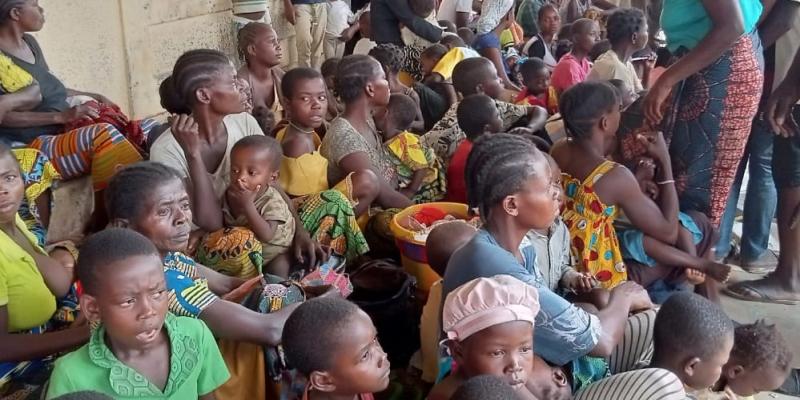 Les déplacés de Kwamouth accueillis à Bandundu ville 