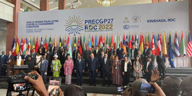 Ouverture PRECOP27, photo officielle