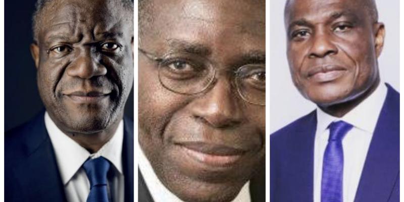 Denis Mukwege, Matata Ponyo et Martin Fayulu