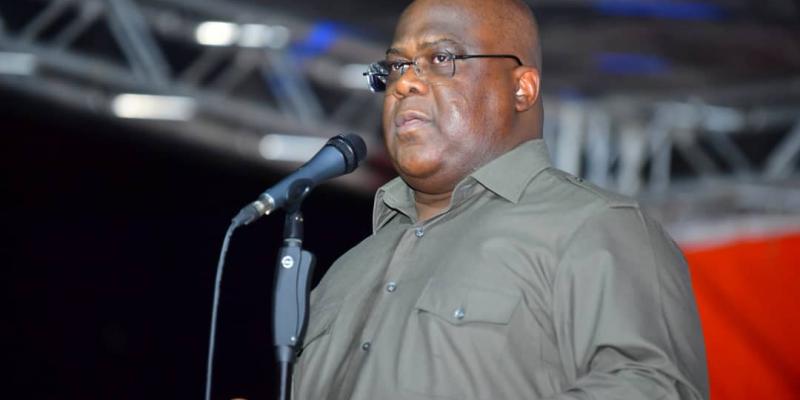 Félix Tshisekedi à Mbandaka