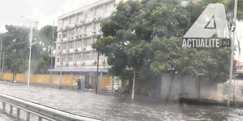 Kinshasa sous la pluie/Ph. ACTUALITE.CD