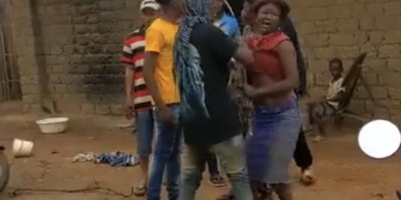Capture d’écran d’une vidéo montrant les miliciens Mai-Mai Malaika
