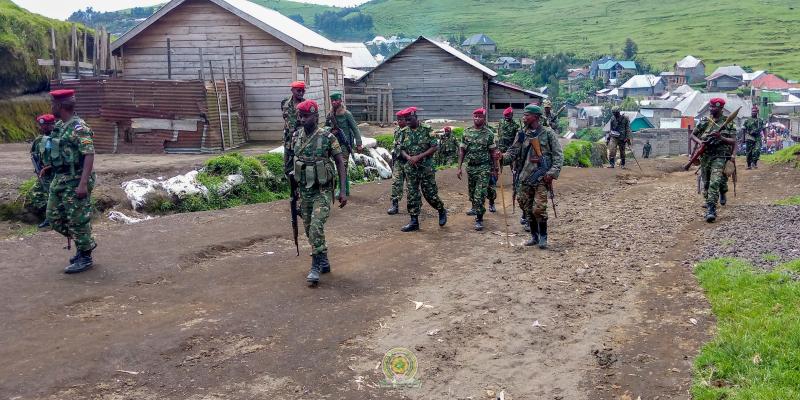 Les troupes burundaises au Nord-Kivu