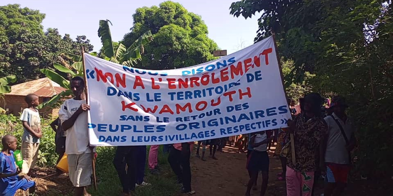 Kwamouth réclame la paix avant enrôlement des électeurs