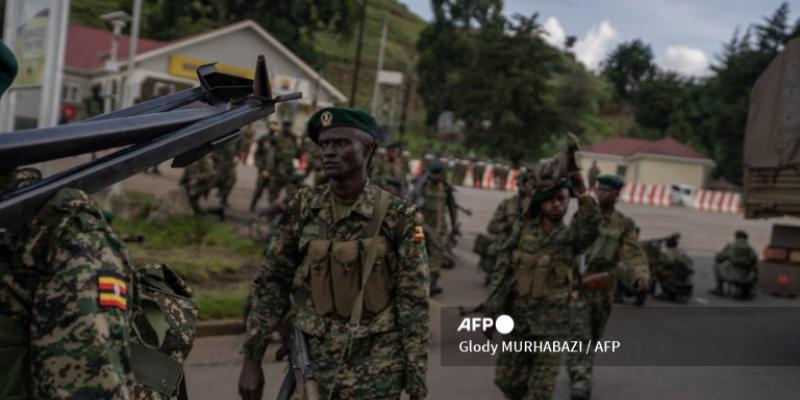 Les militaires ougandais entrés à Bunagana