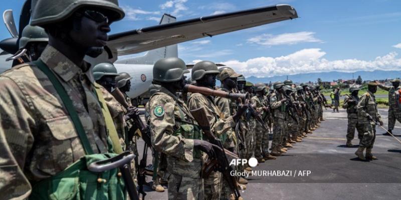 Des militaires sud-soudanais arrivés à Goma