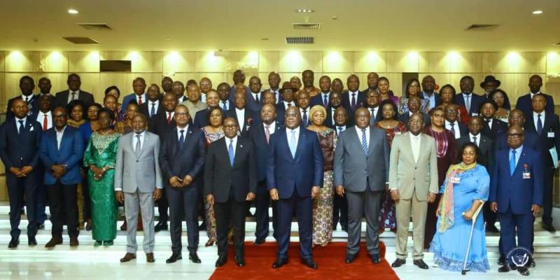 Les membres du gouvernement Sama Lukonde II
