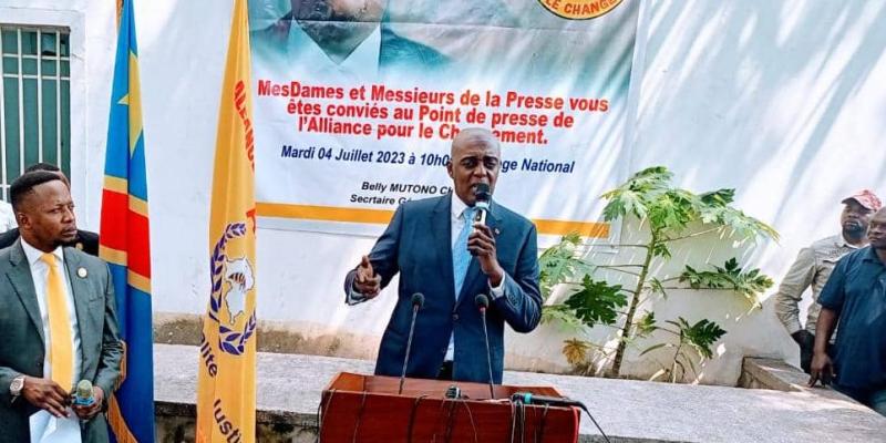 SG du parti de Kabund. Photo droits tiers 
