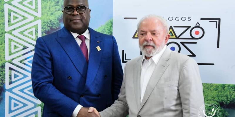 Félix Tshisekedi et Lula Da Silva