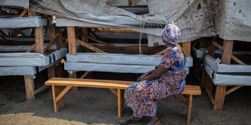 Les femmes déplacées à Goma. Ph/MSF