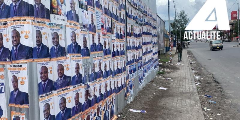 Campagne à l'éctorale à Goma