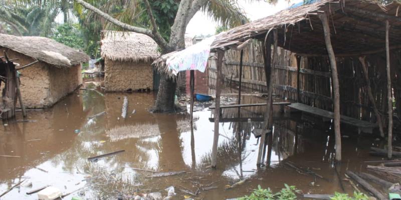 Inondation à Mbandaka, Ph. Hornela Mumbela