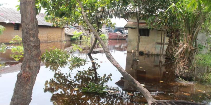 Inondation à Mbandaka, Ph. Hornela Mumbela