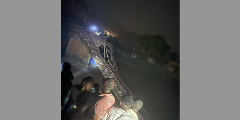Effondrement du pont Kibali à Watsa