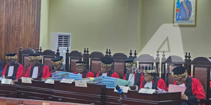 La Cour constitutionnelle siégeant en matière du contentieux électoral 