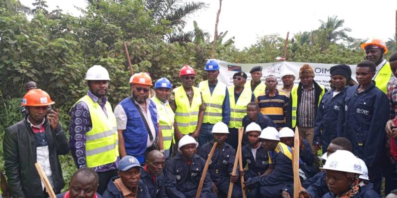 Des ex-combattants associés au projet de réhabilitation des routes à Beni
