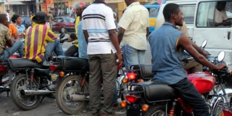 Des taxi-motos en RDC