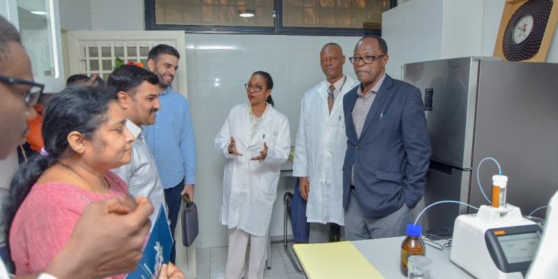 Inauguration à Kinshasa d'un nouveau laboratoire contrôle-qualité de PHC