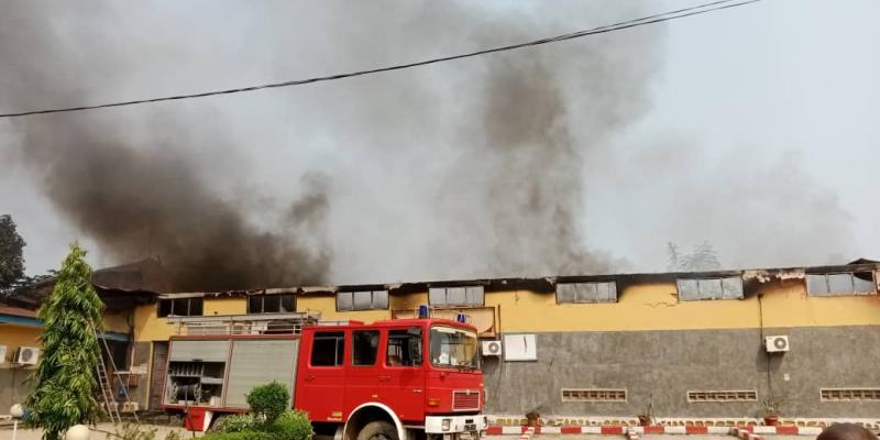 Incendie à la CAMEKIS 