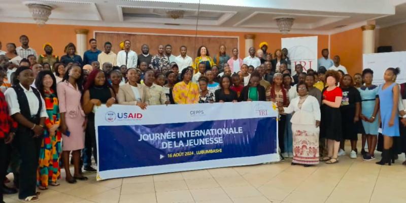 La jeunesse de Lubumbashi lors d'un échange organisé par IRI sur le secteur numérique 